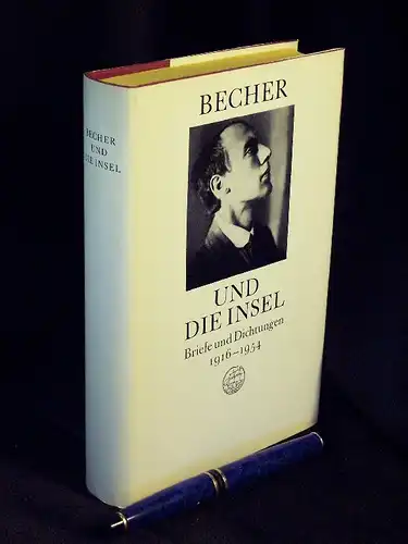 Harder, Rolf und Ilse Siebert (Herausgeber): Becher und die Insel - Briefe und Dichtungen 1916-1954 -  LAGERRÄUMUNG. 