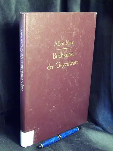 Kapr, Albert: Buchkunst der Gegenwart - Tendenzen der Internationalen Buchkunst-Ausstellung 1977 in Leipzig -  LAGERRÄUMUNG. 