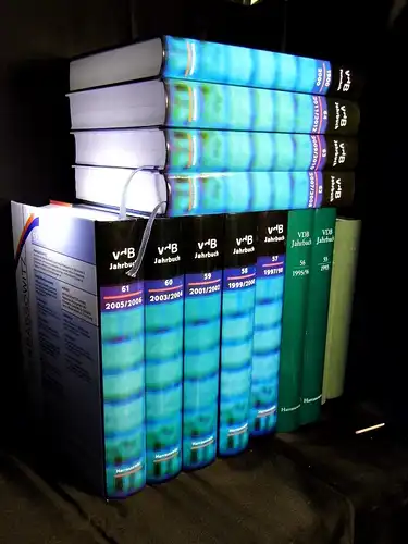 Verein Deutscher Bibliothekare (VdB) (Herausgeber): Jahrbuch der Deutschen Bibliotheken. 1989-2012 (12 Bände) -  LAGERRÄUMUNG. 