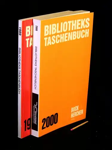 Bibliotheks Taschenbuch. 1989 + 2000 (2 Bände) -  LAGERRÄUMUNG. 
