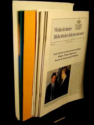 (Sammlung) Herzog August Bibliothek Wolfenbüttel (14 Hefte und Faltblätter) -  LAGERRÄUMUNG. 