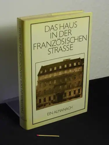 Glatzer, Ruth und Gotthard Erler (Redaktion): Das Haus in der Französischen Straße - Vierzig Jahre Aufbau-Verlag - Ein Almanach -  LAGERRÄUMUNG. 