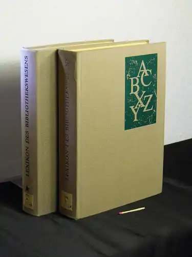Kunze, Horst sowie Gotthard Rückl (Herausgeber): Lexikon des Bibliothekswesens - Band 1 + 2 (komplett). 