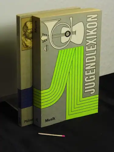 (Sammlung) JL Jugendlexikon Musik + Philosophie + Eisenbahn + Jugend zu zweit + Junge Ehe (5 Bände) - aus der Reihe: JL Jugendlexikon. 