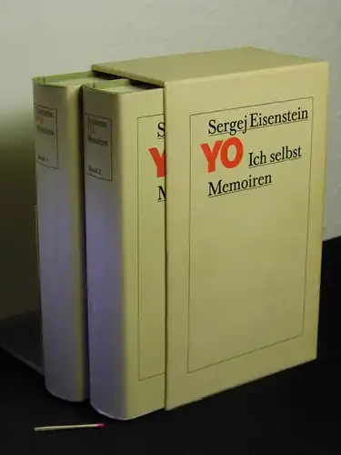 Eisenstein, Sergej M: Yo - Ich selbst Memoiren - Band 1+2 (komplett). 