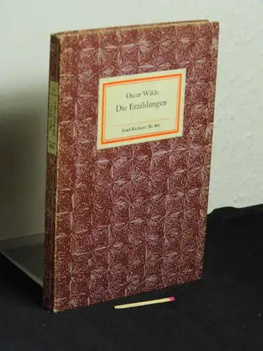Wilde, Oscar: Die Erzählungen - Lord Arthur Saviles Verbrechen, Das Gespenst von Canterville, Die Spinx ohne Geheimnis, Der Modellmillionär, Das Bildnis des Mf. W.H., Gedichte in Prosa - aus der Reihe: IB Insel-Bücherei - Band: 856 LAGERRÄUMUNG. 