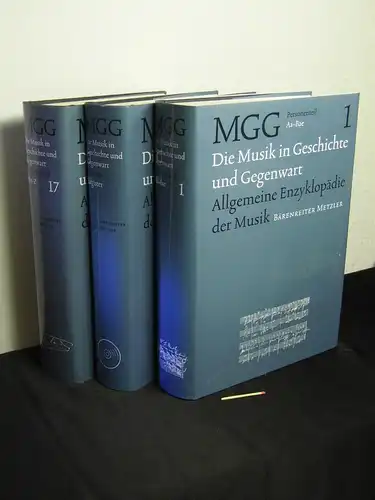 Finscher, Ludwig (Herausgeber): Die Musik in Geschichte und Gegenwart - Allgemeine Enzyklopädie der Musik - hier 25 von 29 Bänden - 26 Bände in zwei...