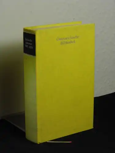 Doppler, Bernhard (Herausgeber): Erotische Literatur 1787-1958 - aus der Reihe: Österreichische Bibliothek. 
