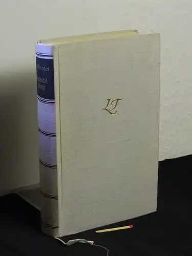 Tolstoi, Leo: Gesammelte Werke in Einzelausgaben - Hadschi Murat und andere Erzählungen (1 Buch) - aus der Reihe: Gesammelte Werke in Einzelausgaben -  LAGERRÄUMUNG. 