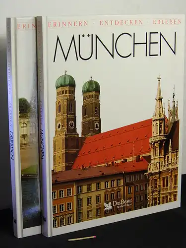 Kürzinger, Georg (Fotografie): Erinnern Entdecken Erleben - Dresden + München (2 Bücher). 