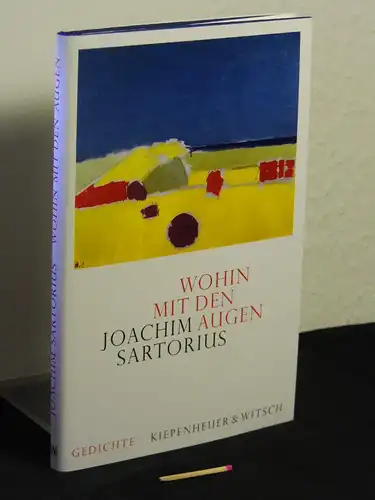 Sartorius, Joachim [Verfasser]: Wohin mit den Augen : Gedichte -  LAGERRÄUMUNG. 