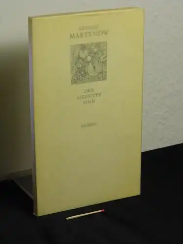Martynow, Leonid: Der siebente Sinn - (Gedichte) - aus der Reihe: Lyrik international (Weiße Reihe). 