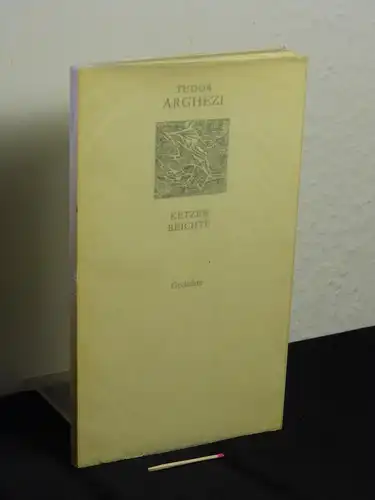Arghezi, Tudor: Ketzerbeichte - (Gedichte) - aus der Reihe: Lyrik international (Weiße Reihe). 
