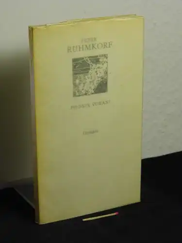 Rühmkorf, Peter (Verfasser): Phönix voran! - Gedichte - aus der Reihe: Lyrik international (Weiße Reihe). 