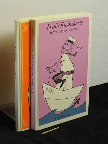 Wiesner, Carl Ulrich: Frisör Kleinekorte in Venedig und anderswo + Herrensalon W. Kleinekorte (2 Bücher)  -  LAGERRÄUMUNG. 