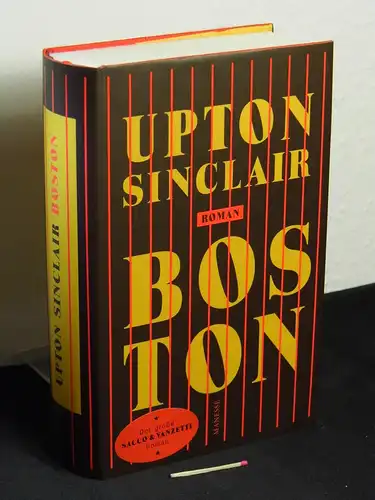 Sinclair, Upton: Boston - Ein zeithistorischer Roman -  LAGERRÄUMUNG. 