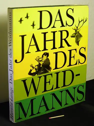 Lange, Harald: Das Jahr des Weidmanns - Ein Bildbuch von Hege und Jagd in Europa -  LAGERRÄUMUNG. 