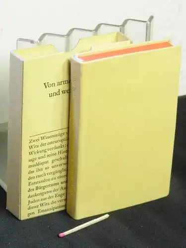 Janke, Jutta (Herausgeberin, Nachwort): Von armen Schnorrern und weisen Rabbis - Witze, Anekdoten und Sprüche. 