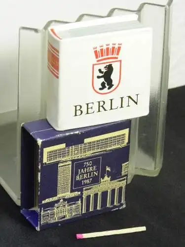 Berlin Information: Berlin 750 years. 