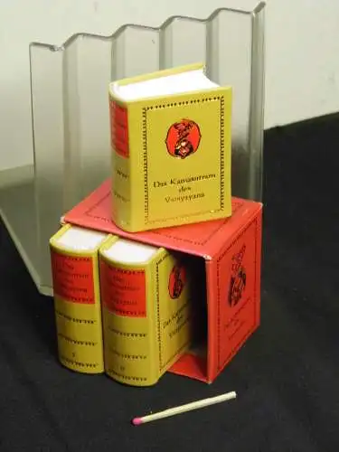 Das Kamasutram des Vatsyayana - 1. bis 7. Teil (in drei Büchern komplett). 