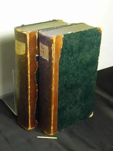 (Brockhaus): Allgemeine deutsche Real-Encyklopädie für die gebildeten Stände - (Conversations-Lexikon) In zwölf Bänden - Vierter + Neunter Band (2 Bücher) - Vierter Band: F-Gz; Neunter Band: R-Schu. 