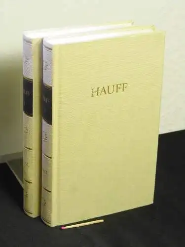 Hauff, Wilhelm: Hauffs Werke in zwei Bänden (komplett) - Erster Band + Zweiter Band (vollständig) - aus der Reihe: BDK Bibliothek deutscher Klassiker. 
