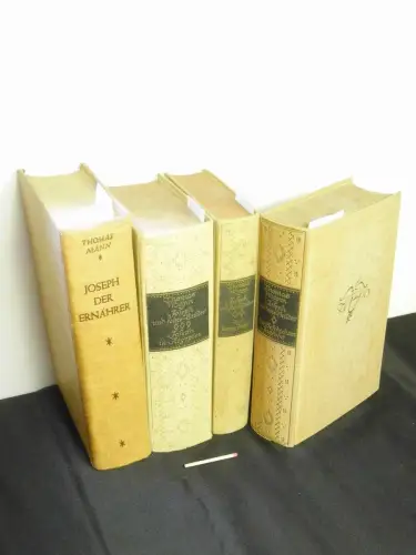 Mann, Thomas: Gesammelte Werke - Joseph und seine Brüder - der erste, zweite, dritte + vierte Roman: Die Geschichten Jaakobs + Der junge Joseph + Joseph in Ägypten + Joseph, der Ernährer (komplett). 