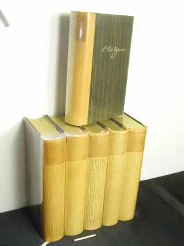 Hoffmann, E.T.A. (Ernst Theodor Amadeus): Poetische Werke in sechs Bänden. hier Bände 3,4,5,6   Band 1: Kleine Schriften, Fantasiestücke in Callots Manier, Seltsame Leiden.. 