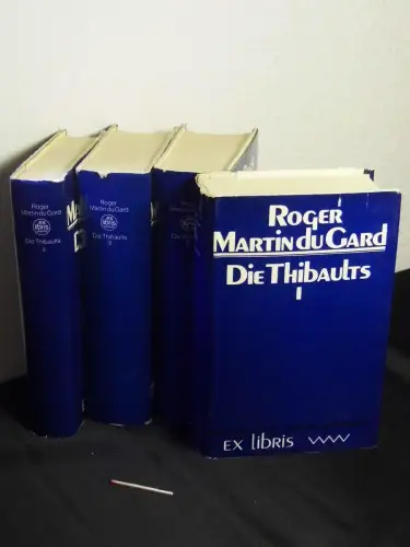 Gard, Roger Martin du: Die Thibaults - Die Geschichte einer Famile (4 Bände komplett) - aus der Reihe: Ex libris. 
