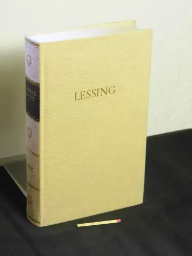 Lessing, Gotthold Ephraim: Lessings Briefe in einem Band - aus der Reihe: BDK Bibliothek deutscher Klassiker. 