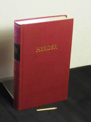 Herder, Johann Gottfried: Herders Briefe in einem Band - aus der Reihe: BDK Bibliothek deutscher Klassiker. 