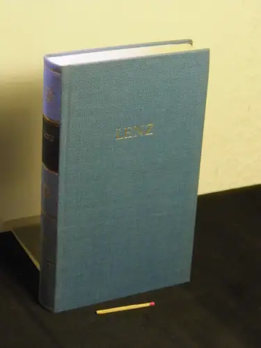 Lenz, Jakob Michael Reinhold: Lenz Werke in einem Band - aus der Reihe: BDK Bibliothek deutscher Klassiker. 