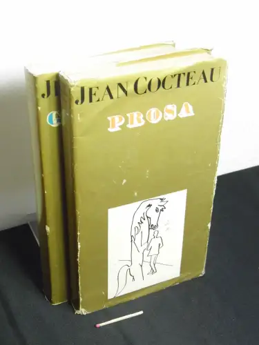 Cocteau, Jean: Prosa + Gedichte Stücke (2 Bände komplett). 