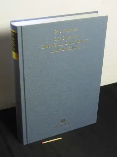 Jespersen, Otto: Die Sprache, ihre Natur, Entwicklung und Entstehung - (Indogermanische Bibliothek, IV. Abt.: Sprachgeschichte 3) - aus der Reihe: Bewahrte Kultur. 