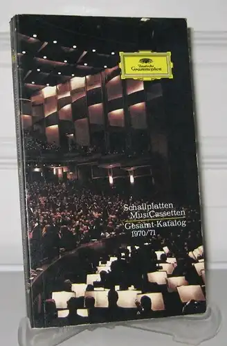 Deutsche Grammophon: Deutsche Grammophon Archivproduktion: Gesamtkatalog. Schallplatten. MusiCassetten. 1970/71. 