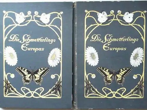 Spuler, Arnold: Die Schmetterlinge Europas. Erster und zweiter Band (zwei Bücher). I. Band: Allgemeiner Teil - Spezieller Teil. Rhopalocera [...]; II. Band des speziellen Teils:...