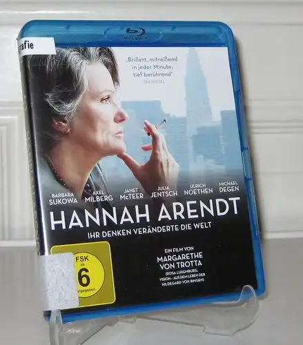 Trotta, Margarethe von: Hannah Arendt. Blu-Ray. Ein Film von Margarethe von Trotta.