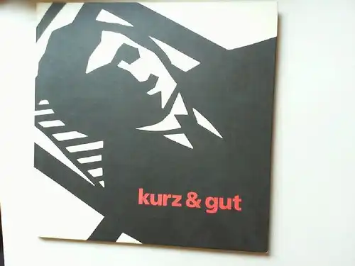 Glomm, Martin: kurz & gut - Messerschnitte von Martin Glomm. Vorzugsausgabe mit signierter Originalgrafik. Mit einem einführenden Text von Gereon Müller. 