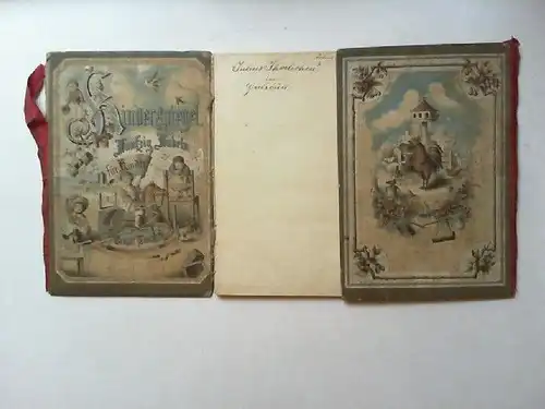 Lausch, Ernst: Kinderspiegel in Wort und Bild. Fünfzig Fabeln für Kinder. In Hey`scher Manier von Ernst Lausch. Nebst einem Anhange ernsthaften Inhalts. 