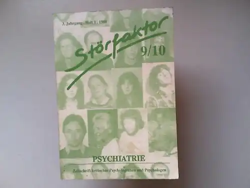Birbaumer, Andrea  u.a. (Hg.): Störfaktor 9/10. Zeitschrift kritischer Psychologinnen und Psychologen. 