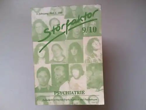Birbaumer, Andrea  u.a. (Hg.): Störfaktor. Zeitschrift kritischer Psychologinnen und Psychologen. 