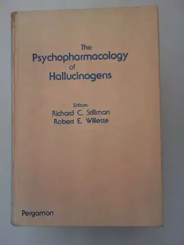 Stillman, R.C. and R.E. Willette: Psychopharmacology of Hallucinogens. Papers of a conference held in Bethesda, Md., Dec. 21-22, 1976.
