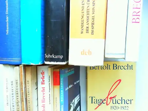 Brecht, Bertolt, Werner Mittenzwei; Ernst Schumacher; Peter Huchel (Red.); Henning Rischbieter; André Müller; Gerd Semmer; Walter Jens (Nachwort); Hanne Hiob (Hg.); Günter Glaeser (Red.); Ruth...
