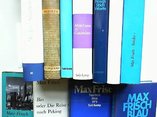 Frisch, Max: Von und für Max Frisch - 11 Bücher zusammen: 1) Begegnungen. Eine Festschrift für Max Frisch (zum siebzigsten Geburtstag); 2) Montauk; 3) Schweiz...