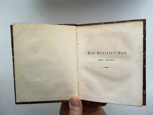 Rellstab, Ludwig: Die Artilleristen. Novelle. [Aus: Berliner Kalender auf das Gemein-Jahr 1835, Hg.: Königlich Preußische Kalender Deputation. Hier nur die Novelle]. 