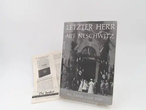 Vietinghoff-Riesch, Arnold von: Letzter Herr auf Neschwitz: Ein Junker ohne Reue.