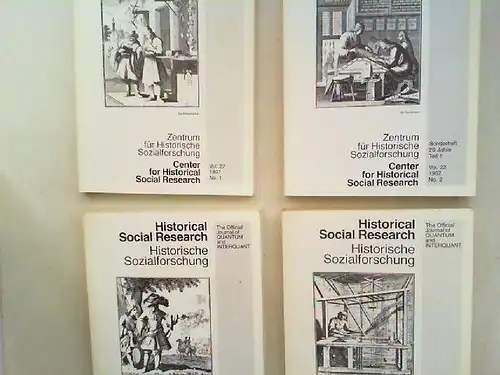Zentrum für Historische Sozialforschung (Hg.) Heinrich Best; Wilhelm H. Schröder (Hg.) und  Peter Horvath: Historical Social Research HSR. Historische Sozialforschung. The Official Journal of.. 