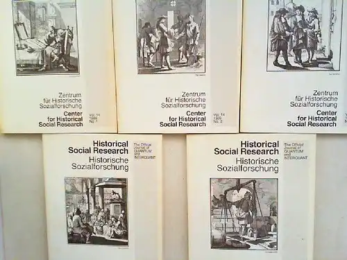 Zentrum für Historische Sozialforschung (Hg.) Heinrich Best; Wolfgang Bick; Paul J. Müller; Herbert Reinke; Wilhelm H. Schröder und  Helmut Thome: Historical Social Research HSR...