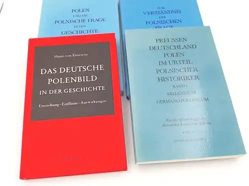 Zernack, Klaus (Herausgeber), Lothar Dralle (Hg.) und Hasso Zitzewitz: Einzelveröffentlichungen der Historischen Kommission zu Berlin - drei Bände mit Zugabe (vier Bände zusammen): 1) Band...