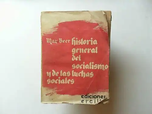 Beer, Max: Historia general del Socialismo y de las luchas sociales. 